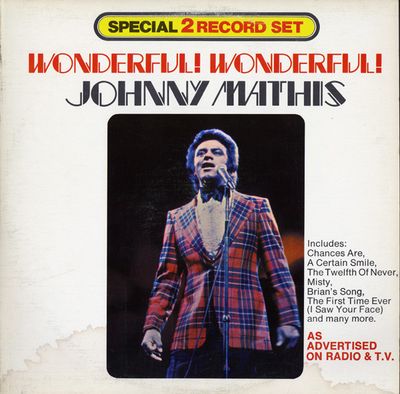 Johnny Mathis – Wonderful! Wonderful! (VG, 2LP, Concept Records – CSPS-2-1062, Canada)