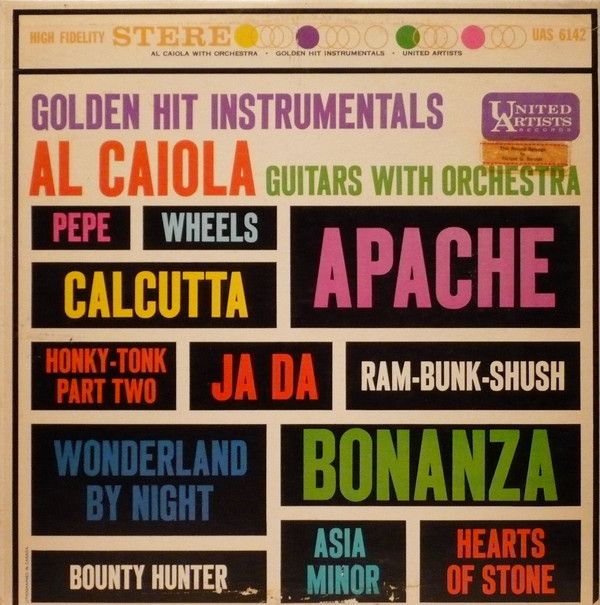 Al Caiola And His Orchestra – Golden Hit Instrumentals (VG)