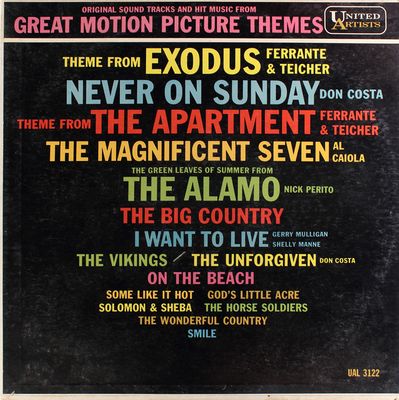 Original Sound Tracks And Hit Music From Great Motion Picture Themes (VG)