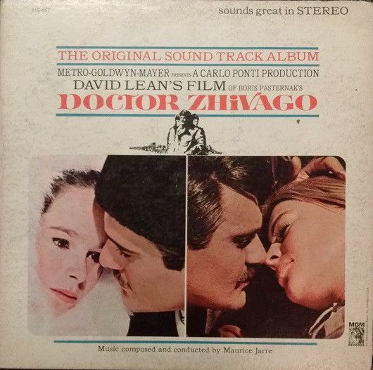 Maurice Jarre – Doctor Zhivago Original Soundtrack Album (VG, 1965, LP, MGM S1-E-6 ST(E), Gatefold, Canada)