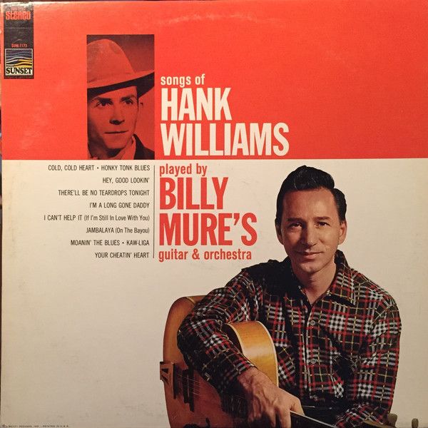 Billy Mure&#39;s Guitar &amp; Orchestra – Songs Of Hank Williams (VG)