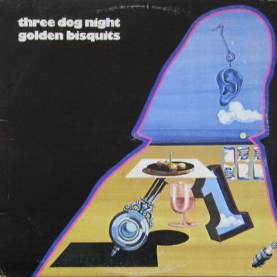 Three Dog Night – Golden Bisquits (G+, 1971, LP, RCA Victor – DSD-50098)
