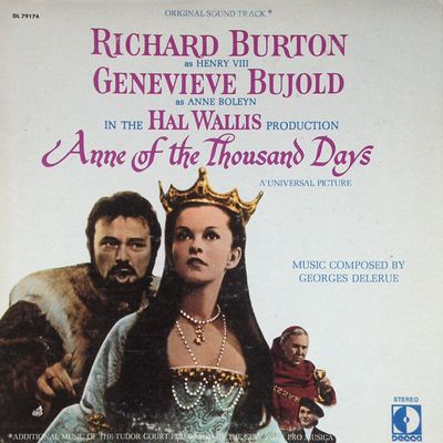 Georges Delerue / New York Pro Musica – Original Sound Track Anne Of The Thousand Days (VG)