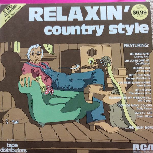 Various – Relaxin&#39; Country Style (VG)