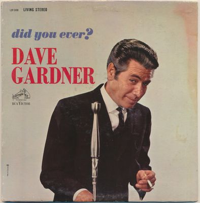 Dave Gardner – Did You Ever (VG, 1962, LP, RCA Victor – LSP-2498)