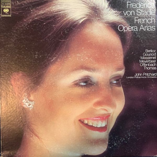 Frederica von Stade, John Pritchard  – French Opera Arias (VG, 1976, LP, Columbia Masterworks – M 34206)