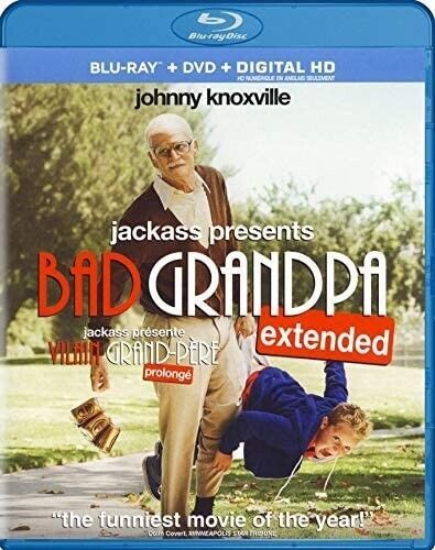Bad Grandpa (2013) (Blu-ray / DVD) Jackass presents Extended Version