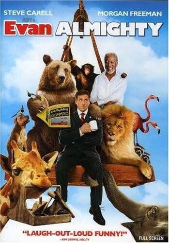 Evan Almighty (2007) (COM, DVD) Steve Carell Morgan Freeman