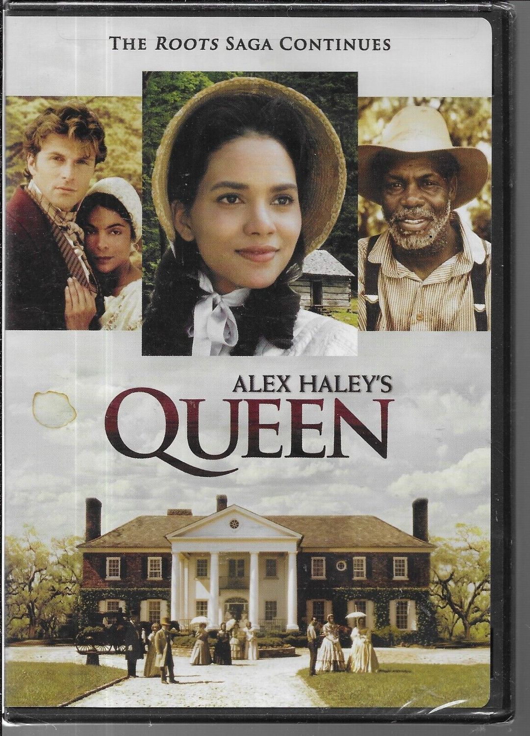 Queen (1992) (DVD) Halle Berry Alex Haley Roots Saga Continues