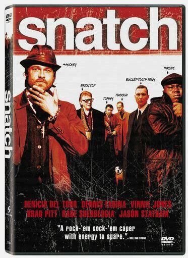 Snatch (2000) (DVD) Benicio Del Toro Brad Pitt