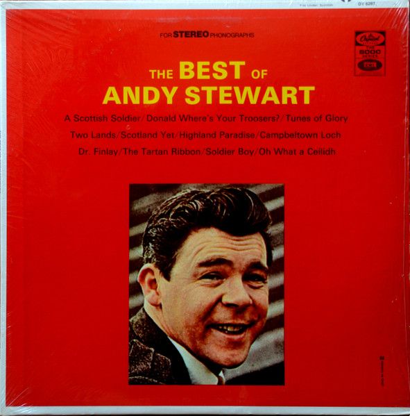 Andy Stewart – The Best Of Andy Stewart (VG, LP, Capitol Records – DT 6287)