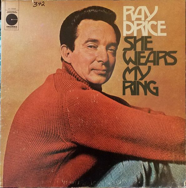 Ray Price – She Wears My Ring (VG, 1968, LP, Columbia Limited Edition – LE 10060)