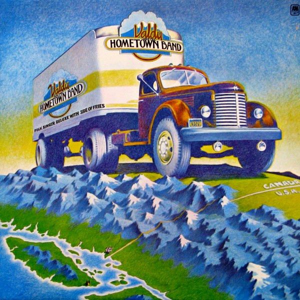 Valdy – Valdy And The Hometown Band (VG, 1976, LP, A&amp;M Records – SP 4592, Canada)