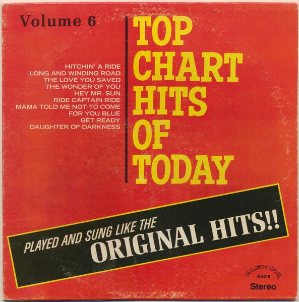 The Sound Of Magnificence – Top Chart Hits Of Today Volume 6 (VG, LP, Alshire – S-5216)