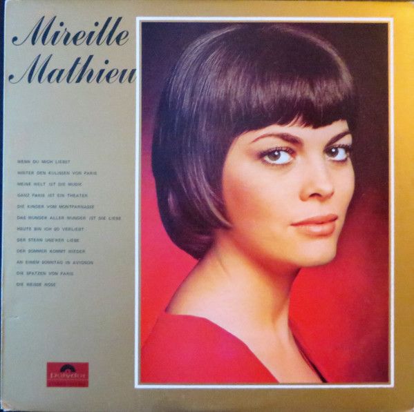 Mireille Mathieu – Wenn Du Mich Liebst (LP, 2424 064, VG)