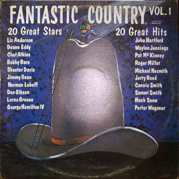 Various – Fantastic Country Vol. 1 (LP, SPCS-33-101, G)