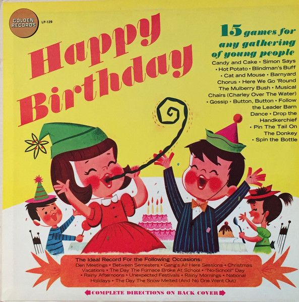 Jim Timmens And Orchestra – Happy Birthday (LP, LP-129, G)