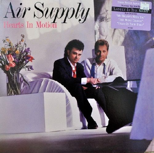 Air Supply – Hearts In Motion (VG, 1986, LP, Arista – AL9-8426)