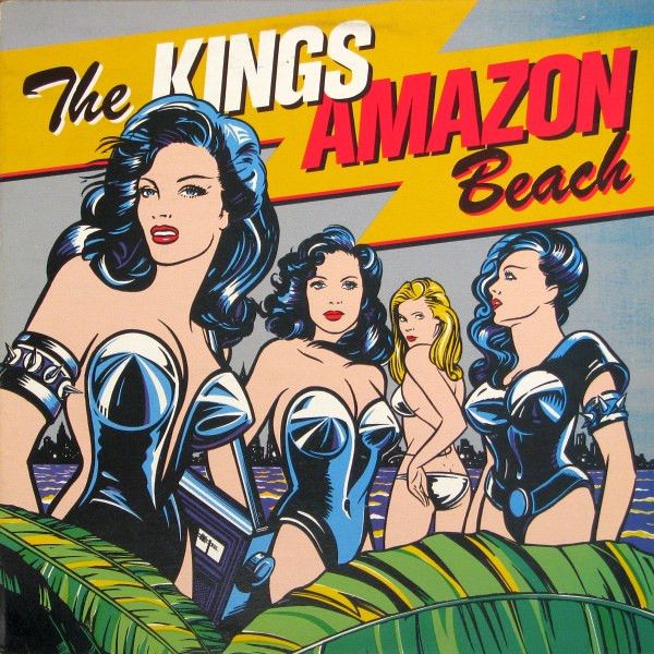 The Kings – Amazon Beach (G, 1981, LP)