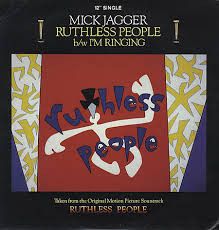 Mick Jagger – Ruthless People (VG+, 1986, Vinyl, 12", 33 ⅓ RPM, Maxi-Single, Epic – 12EXP 05931)