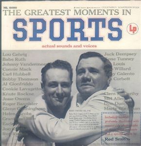 Various – The Greatest Moments In Sports (LP, ML 5000, G)