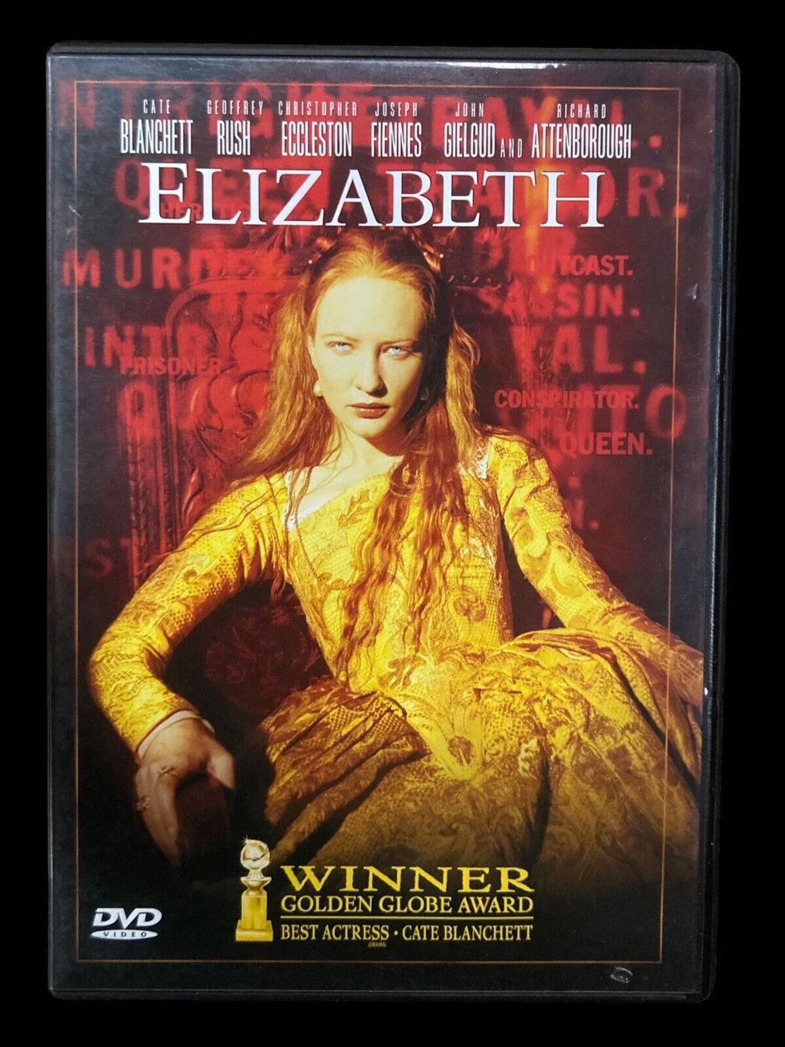 Elizabeth (1998) (DVD) Cate Blanchett