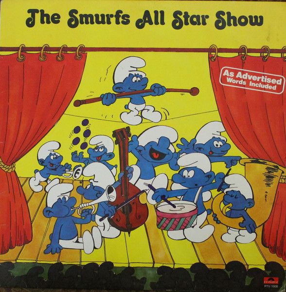 The Smurfs – The Smurfs All Star Show (G+, 1981, LP, Polydor – PTV-1008)