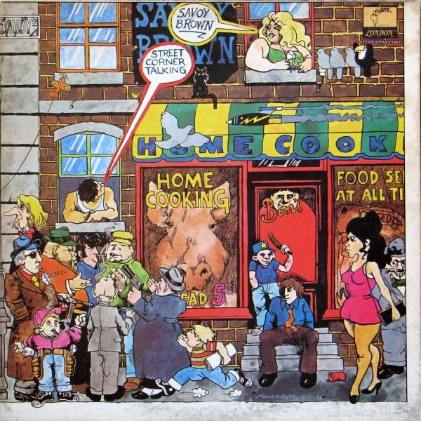 Savoy Brown – Street Corner Talking (VG, 1971, LP, Parrot – PAS 71047, Canada)