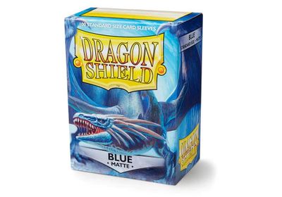 Sleeves: Dragon Shield Matte Blue (100)