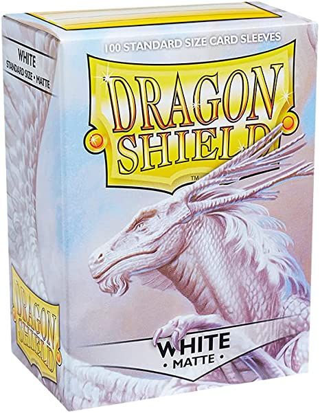 Sleeves: Dragon Shield Matte White (100)