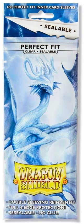 Sleeves: Dragon Shield Perfect Fit Sealable (100)
