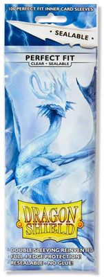 Sleeves: Dragon Shield Perfect Fit Sealable (100)