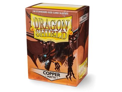 Sleeves: Dragon Shield Matte Copper (100)