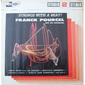 Frank Pourcel And His Orchestra – Strings With A Beat! (G, 1966, LP, Capitol Records – STAW 15014, Canada)