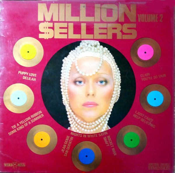 Million Sellers – Million Sellers Volume 2 (VG, 1973, LP, Windmill – WMD 195, Canada)