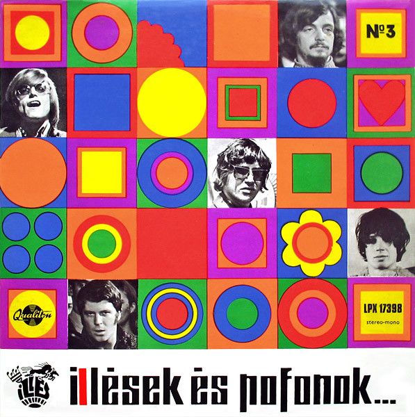 Illés – Illések És Pofonok... (№ 3) (VG, 1969, LP, Qualiton – LPX 17398, Hungary)