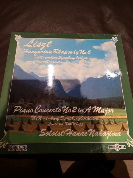 Liszt, The Nuremburg Symphony Orchestra, – Hungarian Rhapsody No 6 / Piano Concerto No 2 In A Major (VG, 1974, LP, Windmill – WMD 221, Canada)