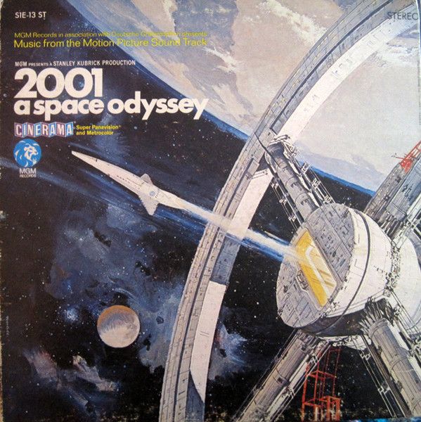 Various – 2001: A Space Odyssey (Music From The Motion Picture Sound Track) (G, 1968, LP, Gatefold, MGM Records – S1E-13 ST, Canada)