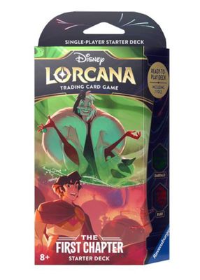 Lorcana The First Chapter Starter Deck: Emerald Ruby