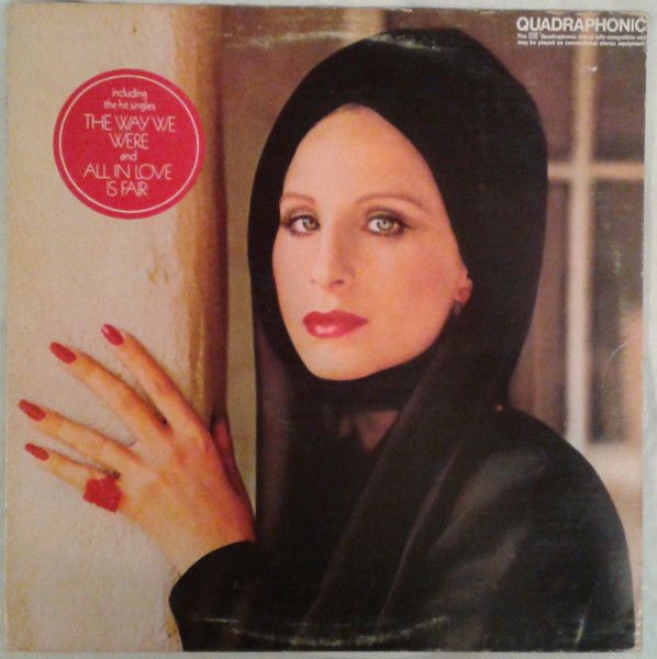 Barbra Streisand – The Way We Were (VG, 1974, Quadraphonic, Columbia – PCQ 32801)