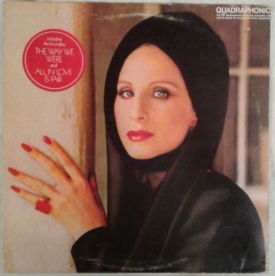 Barbra Streisand – The Way We Were (VG, 1974, Quadraphonic, Columbia – PCQ 32801)