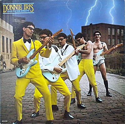 Donnie Iris – Back On The Streets (VG, 1980, LP, MCA Records – MCA-3272 / MCA-5179)