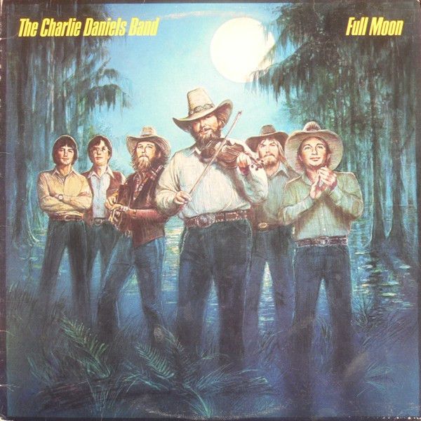 The Charlie Daniels Band – Full Moon (VG, 1980, LP, Epic – XFE 36571)