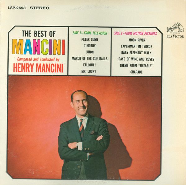 Henry Mancini – The Best Of Mancini (VG, 1976, LP, Reissue, RCA Victor – LSP-2693)