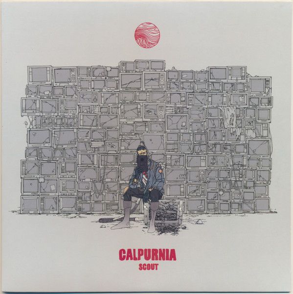 Calpurnia – Scout (VF+, 2018, 12" 45 RPM EP, Abstract Lines Picture Disc, Royal Mountain Records – RMR-100-1)