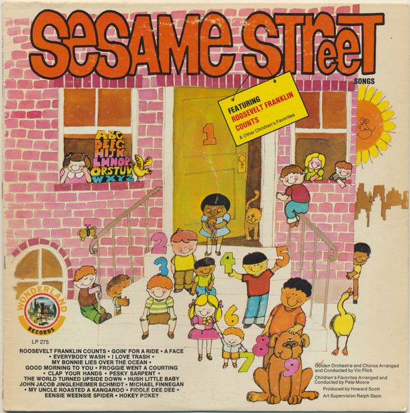 Sesame Street – Sesame Street Songs (G, 1974, LP, Wonderland Records – LP 275)