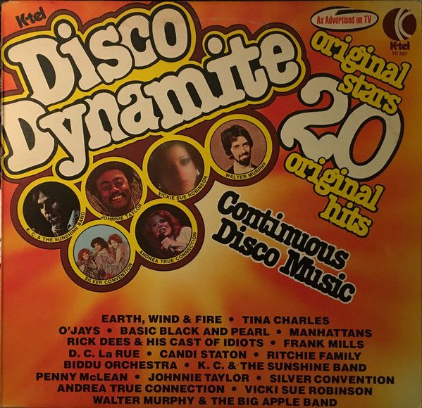 Various – Disco Dynamite (VG, 1976, LP, K-Tel – TC 237 / CSPS 1077)