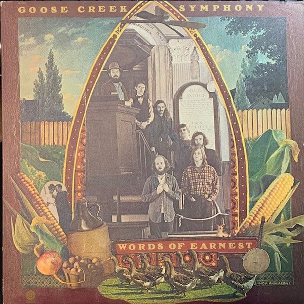 Goose Creek Symphony – Words Of Earnest (VG, 1972, LP, Capitol Records – ST-11044)