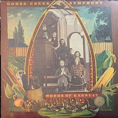 Goose Creek Symphony – Words Of Earnest (VG, 1972, LP, Capitol Records – ST-11044)