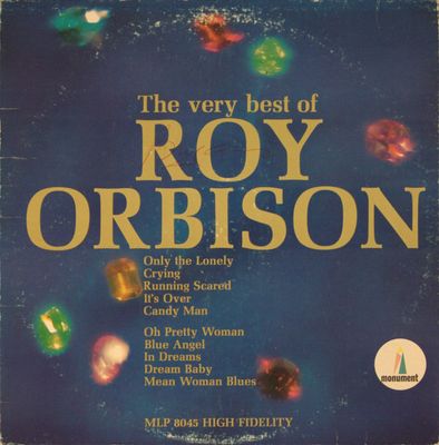 Roy Orbison – The Very Best Of Roy Orbison (G+, LP, Mono, Monument – MLP 18045)